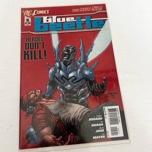 2012 DC Comics Blue Beetle #5 Comic Book Collectible Superhero Issue